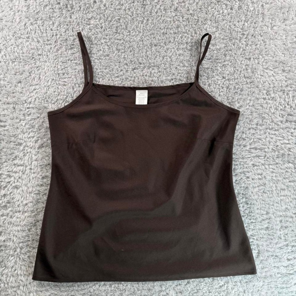 Brown tank top